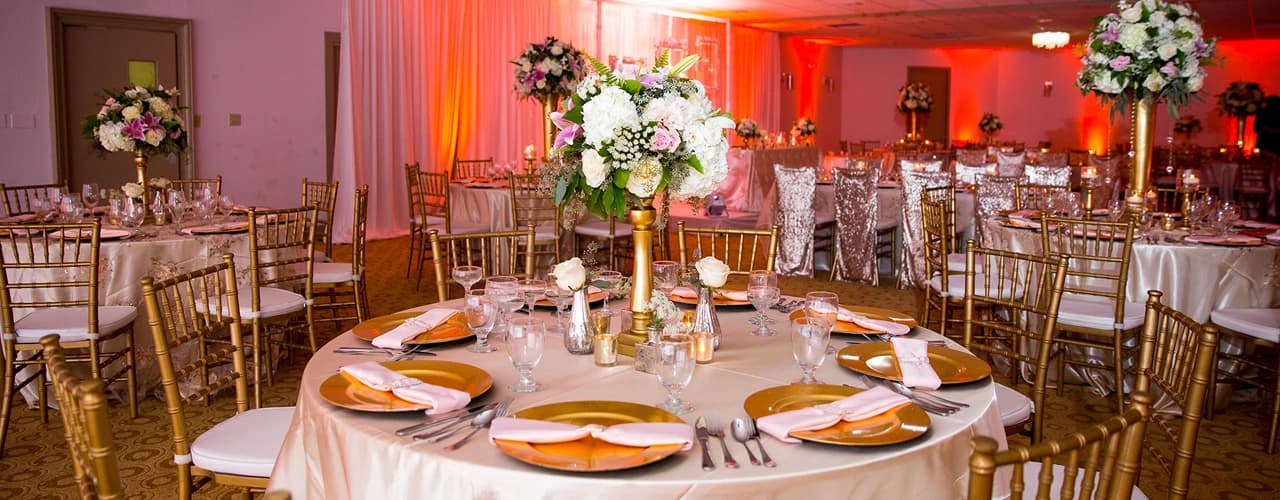Tablet Sub Banner for Catering service for ballroom