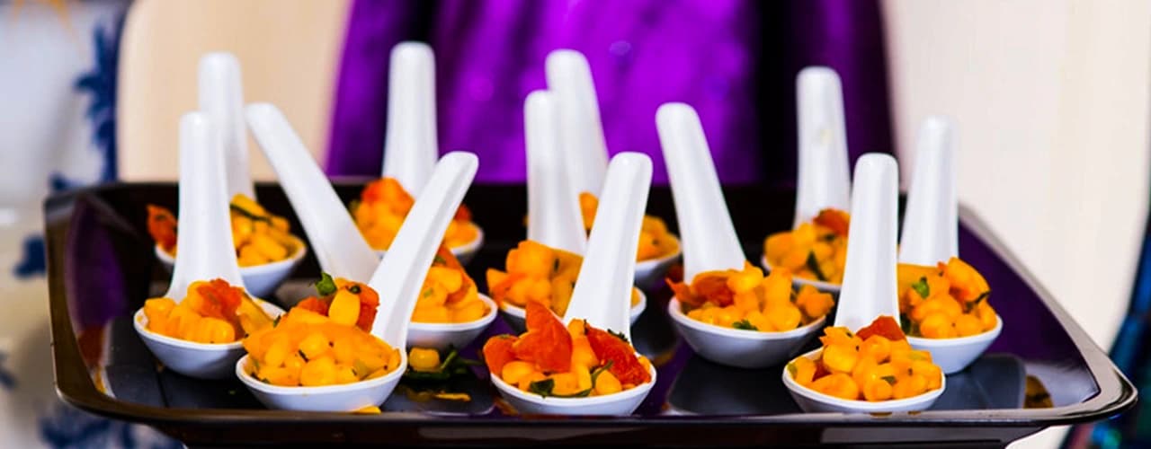 Tablet Sub Banner for Catering service for pricing