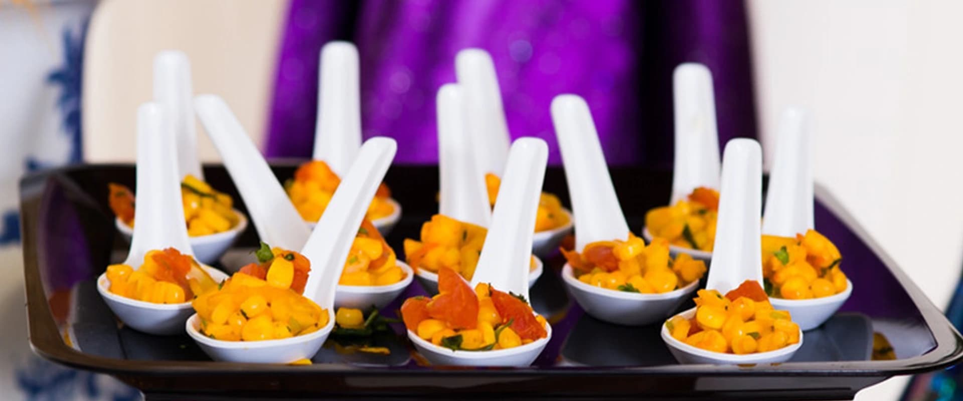 Desktop Sub Banner for Catering service for pricing