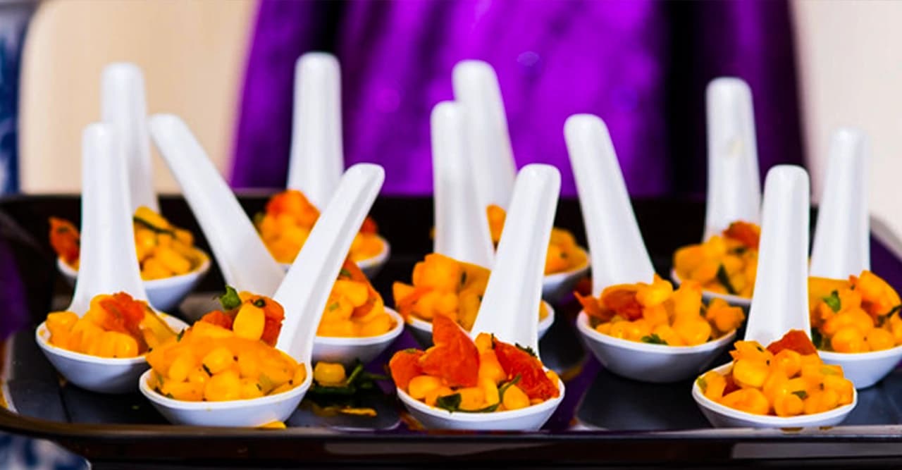 Mobile Sub Banner for Catering service for pricing