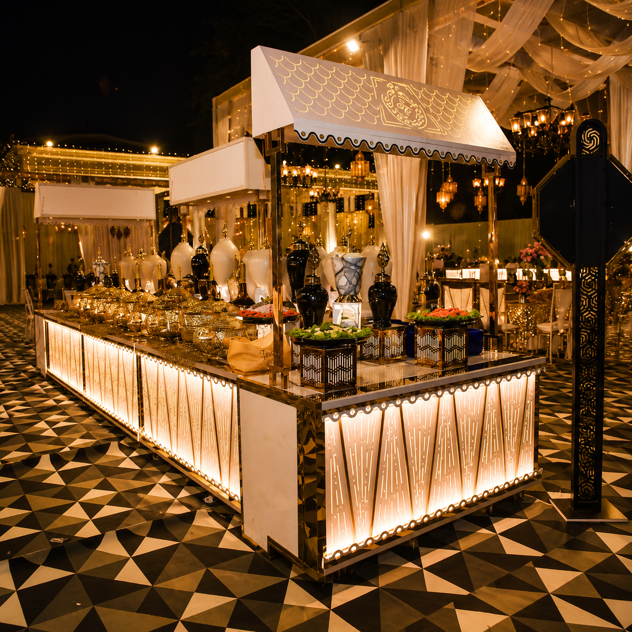 Reception Catering Banner