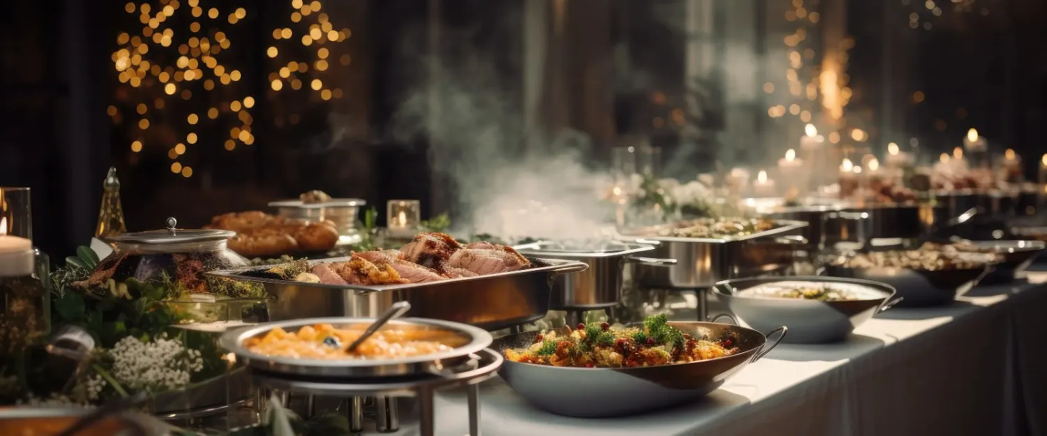 Indian Wedding Catering Service Banner